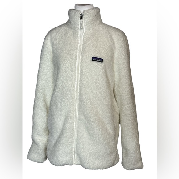 Patagonia Los Gatos Full Front Zip Jacket, White, Women’s-L EUC, - Picture 3 of 12
